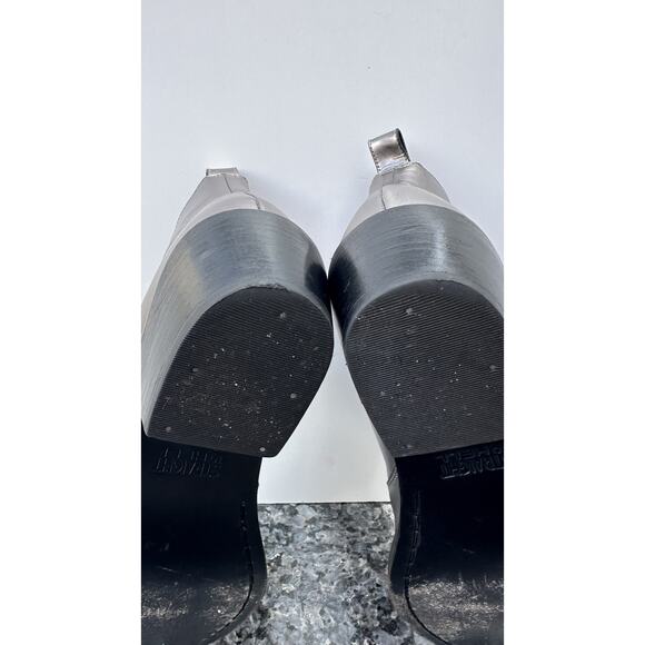 Straight to Hell - RICHARDS – SILVER LEATHER ZIP BOOTS Men’s Size 7 main image 8